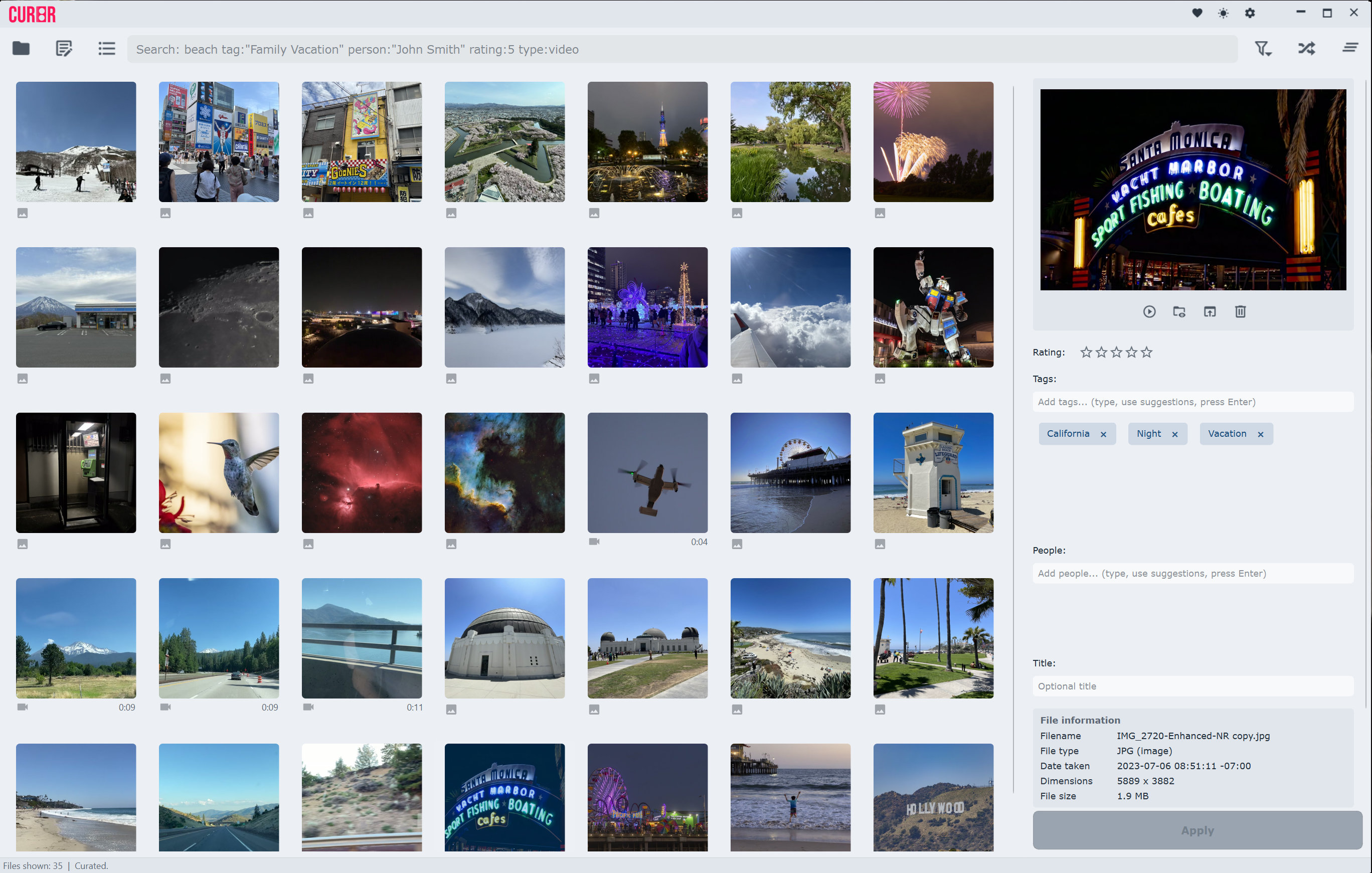 CUR8R - Light theme